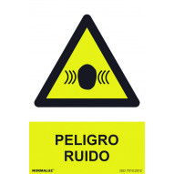 SeÑal 210x300mm Pvc Peligro Ruido Rd30012