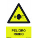 Normaluz RD30012 - Señal Peligro Ruido PVC Glasspack 0,7 mm 21x30 cm con CTE, RIPCI