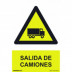 SeÑal 210x300mm Pvc Salida De Camiones Rd30023