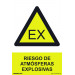 Normaluz RD30027 - Señal Riesgo De Atmósferas Explosiva PVC Glasspack 0,7 mm 21x30 cm con CTE, RIPCI