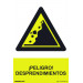 SE¾AL PVC PELIGRO DESPRENDIMIENTOS 21X30 CM