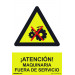 Normaluz RD30067 - Señal ¡Atención! Maquinaria Fuera De Servicio PVC Glasspack 0,7 mm 21x30 cm con CTE, RIPCI