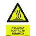 Normaluz RD30073 - Señal ¡Peligro! Contacto Térmico PVC Glasspack 0,7 mm 21x30 cm con CTE, RIPCI
