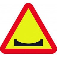 SeÑal Vial 700x700mm Metalica BadÉn V11006