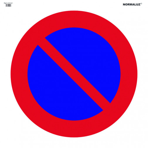 SeÑal Vial Bolsa Textil 700x700mm Prohibid Estacionar V11141