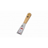 EspÁtula Inoxidable 40 Mm Con Mango De Madera