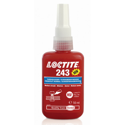 Fijador Resistencia Media Piezas Aceitadas Loctite 243