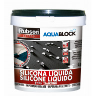 Silicona LÍquida Aquablock  25 Kg Negro