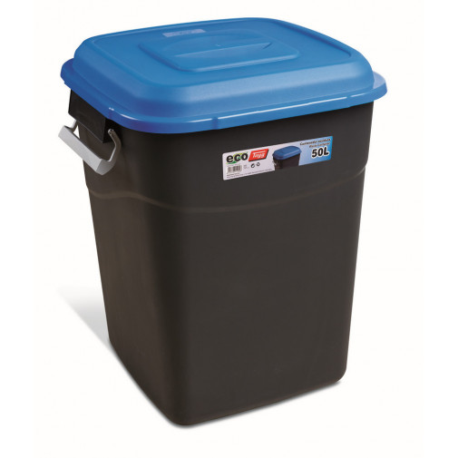 Contenedor Residuos 50l Asas Y Tapa