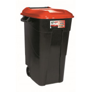 Contenedor Residuos 120l Asas Y Tapa