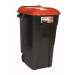 Tayg EcoTayg 120 RO - Contenedor de residuos, Rojo, 120 l