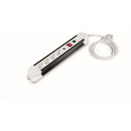 Base MÚltiple Con Cable E Interruptor Y ProtecciÓn Contra So