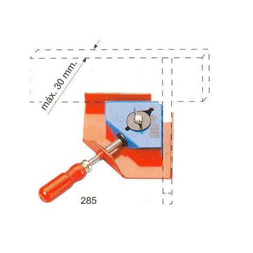 Tornillo Apriete Prof Esp.030mm En.esc M/mad Mord N.285 Urko