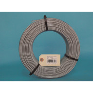 Cable Acero Galva Plastif 6x19+1  Ø 10x12mm 100m