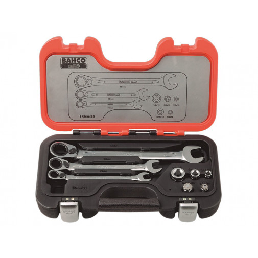 Juego Llave Combi.carraca 1rma/s8