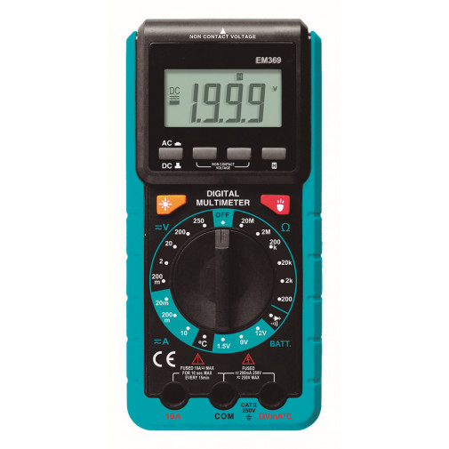 MultÍmetro Digital Em 369