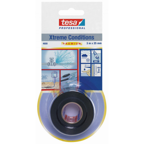Tesa® Xtreme Conditions Negra 3 M X 25 Mm
