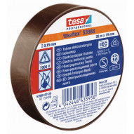 Tesaflex® 53988 Cinta Aislante Certificada MarrÓn 20 M X 19