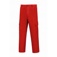 Pantalon Tergal Rojo 40 Pgm31ro40