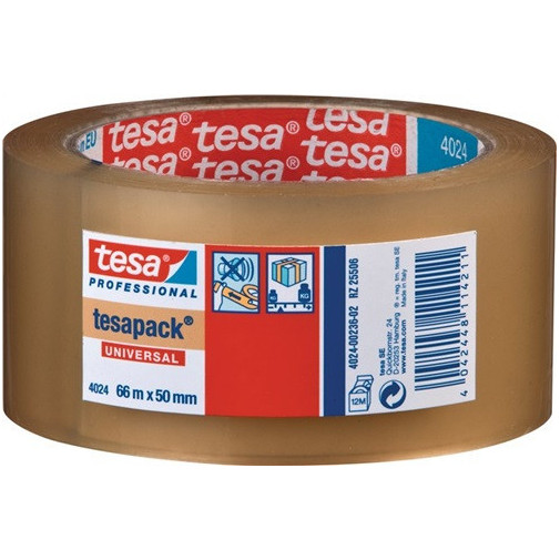Cinta Adhesiva De Embalaje De Pp Tesapack 4024 Incolora Long