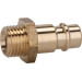 Racor Latón Brillante Conector Dn 7,2 Rosca Exterior G 3/8 P