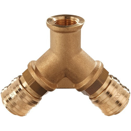 Distribuidor Rosca G 3/8 Pulg./15,39 Mm Ig, 2 Acoplamientos