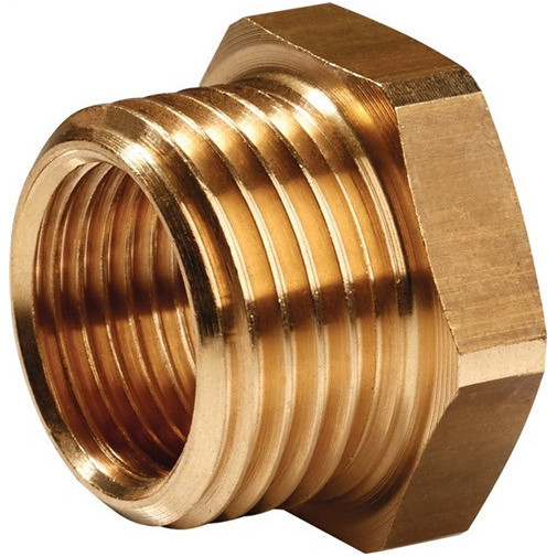 Racor Reductor LatÓn Rosca Exterior G 1 Pulg. Rosca Int. G 3