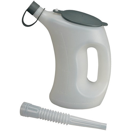 Jarra Graduada 5 L Con Cubierta/tapa Protecc./salida Flex. H