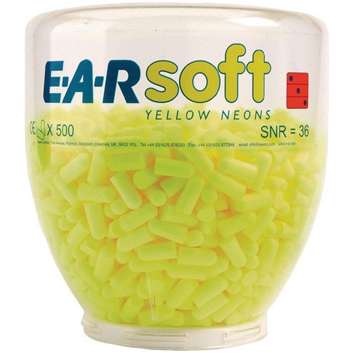 TapÓn De ProtecciÓn Auditiva E-a-rsoft Yellow Neons Refill E