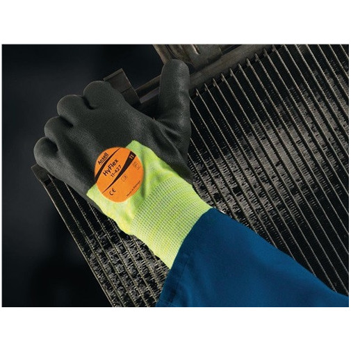 Guante Hyflex 11-427 TamaÑo 9 Gris/amarillo Claro En 388, En