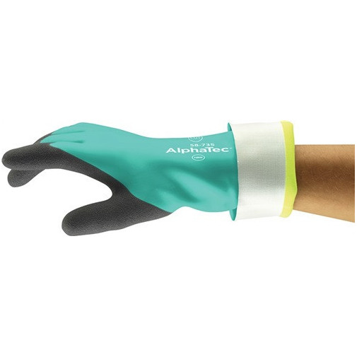 Guante De Protecc. Contra Prod. QuÍmicos Alphatec 58-735 Tam