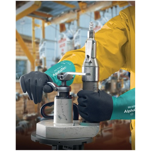 Guante De Protecc. Contra Prod. QuÍmicos Alphatec 58-535w Ta