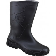 Bota De Trabajo Dee TamaÑo 46 Negra Pvc Dunlop