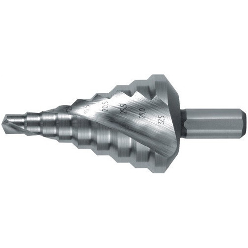 Broca Escalonada Área De PerforaciÓn 6,5-32,5 Mm Hss Acanala