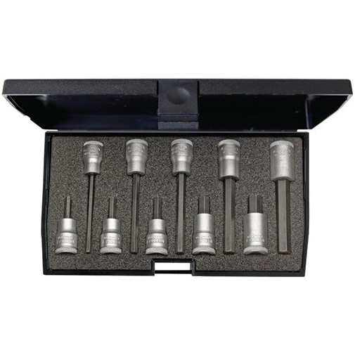 Juego De Llaves De Vaso In 30 Lkm 10 Uds. 3/8 Pulg. 4-10 Mm