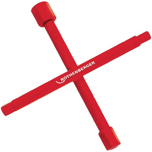 Llave En Cruz De FontanerÍa 200 X 200 Mm Con MultifunciÓn Ro