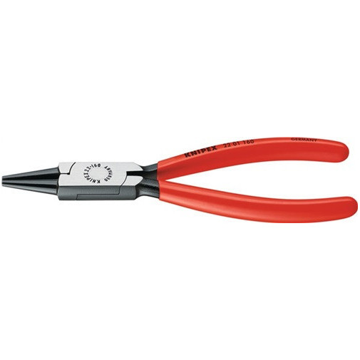 Alicate De Boca Redonda Longitud 160 Mm Cabeza Pulida Revest