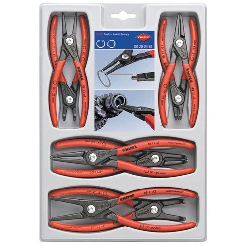 Juego Alicates De PrecisiÓn P. Arandelas 8 Uds. Knipex