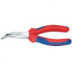 Alicate De Boca Plana Semirredonda L 160 Mm Abombado 40 Grad