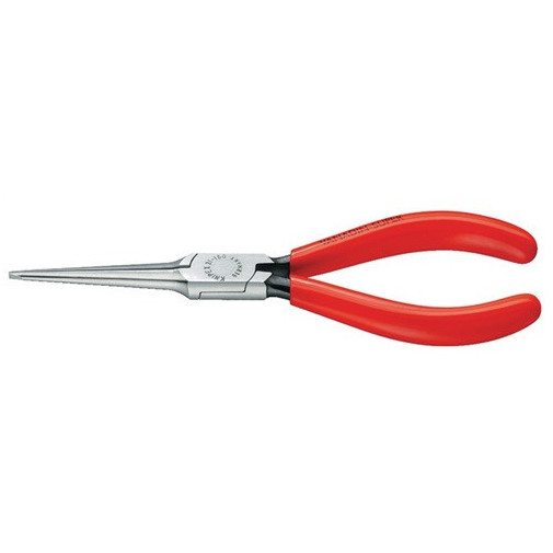 Alicate Con Punta De Aguja Longitud 160 Mm Recto Negro Atram