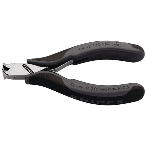 Alicate Corte Frontal Para ElectrÓnica Longitud 115 Mm Forma