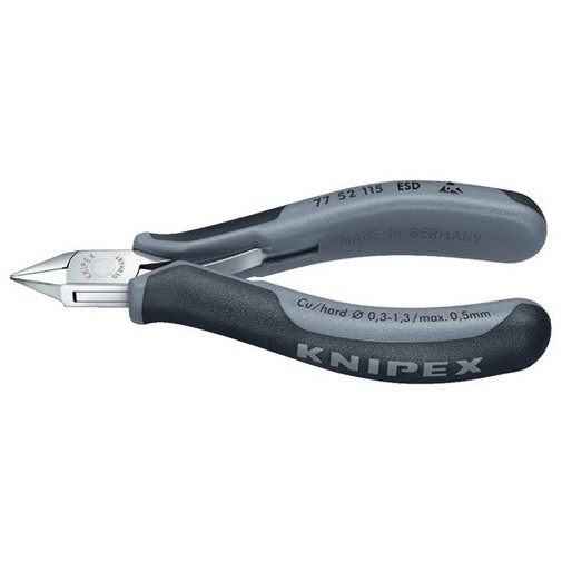 Alicate Corte Diagonal Para ElectrÓnica Longitud 115 Mm Form