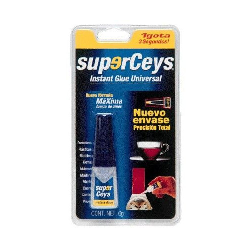 Pegamento Instantaneo 6 Gramos Universal Superceys 504003