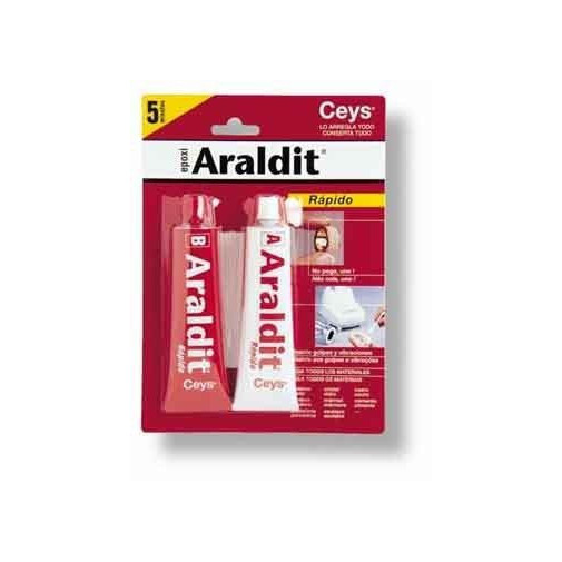 Pegamento Epoxi  5+5 Ml Araldit Rapido 5 Minutos Ceys