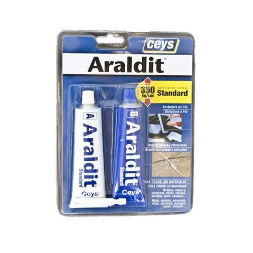 Pegamento Epoxi 15+15 Ml Araldit Standard Maxima Resistencia