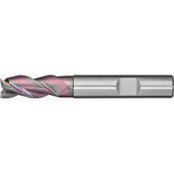 Fresa Frontal Din 6527 L Tipo W DiÁm. Nominal 5 Mm Vhm Tialn