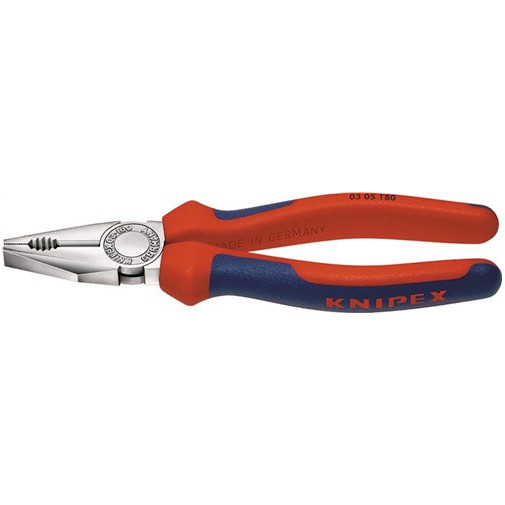 Alicate Universal Longitud 200 Mm Cromado Manguitos Multicom