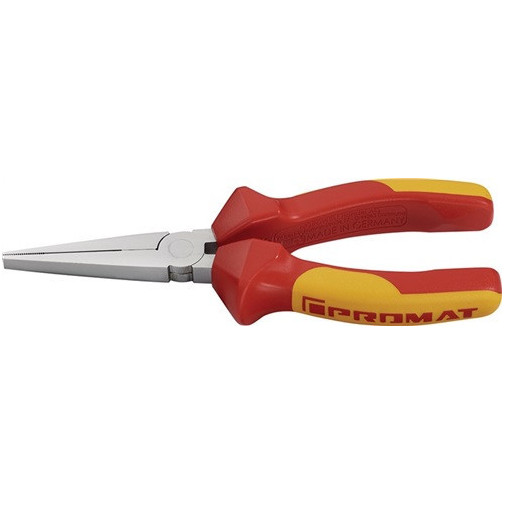 Alicate De Boca Larga Longitud Total 160 Mm Tenaza Cromada L