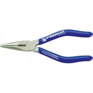 Alicate De Boca Plana Semirredonda Longitud 145 Mm Plano/red