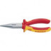 Alicate De Boca Plana Semirredonda Din Iso 5745 Longitud 160